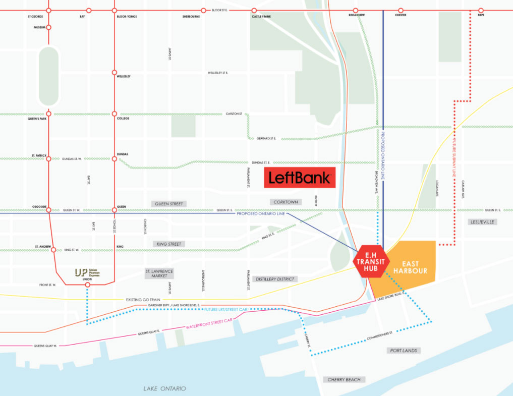 LeftBank Condo Map