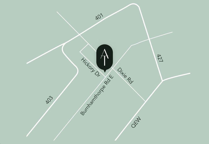 Applewood Townhomes Location Map