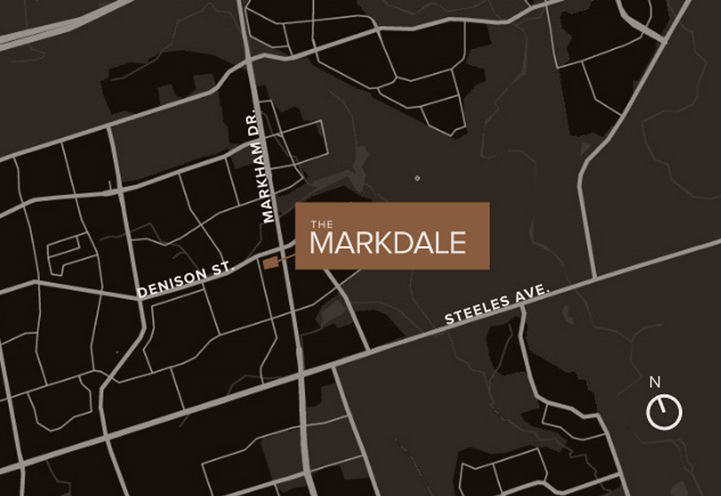 Markdale Towns Map